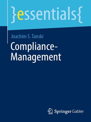 cover image of Compliance-Management